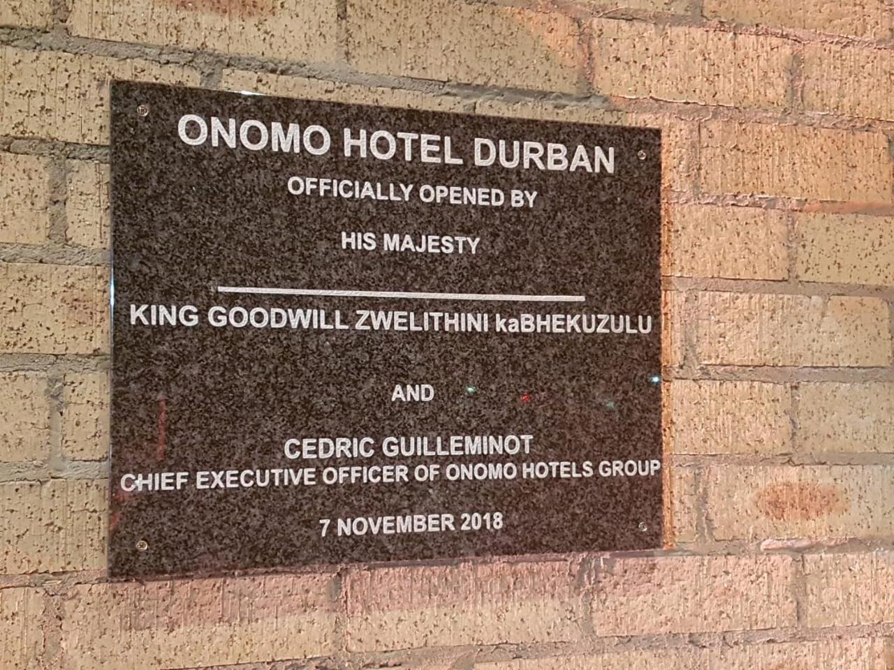 Onomo Hotel Durban Exterior foto